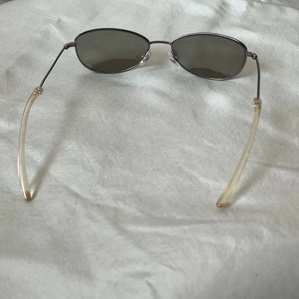 Jean Paul Gaultier JPG 58-0076 Sunglasses Silver Wire Frames Oval Lens UV - Picture 3 of 14
